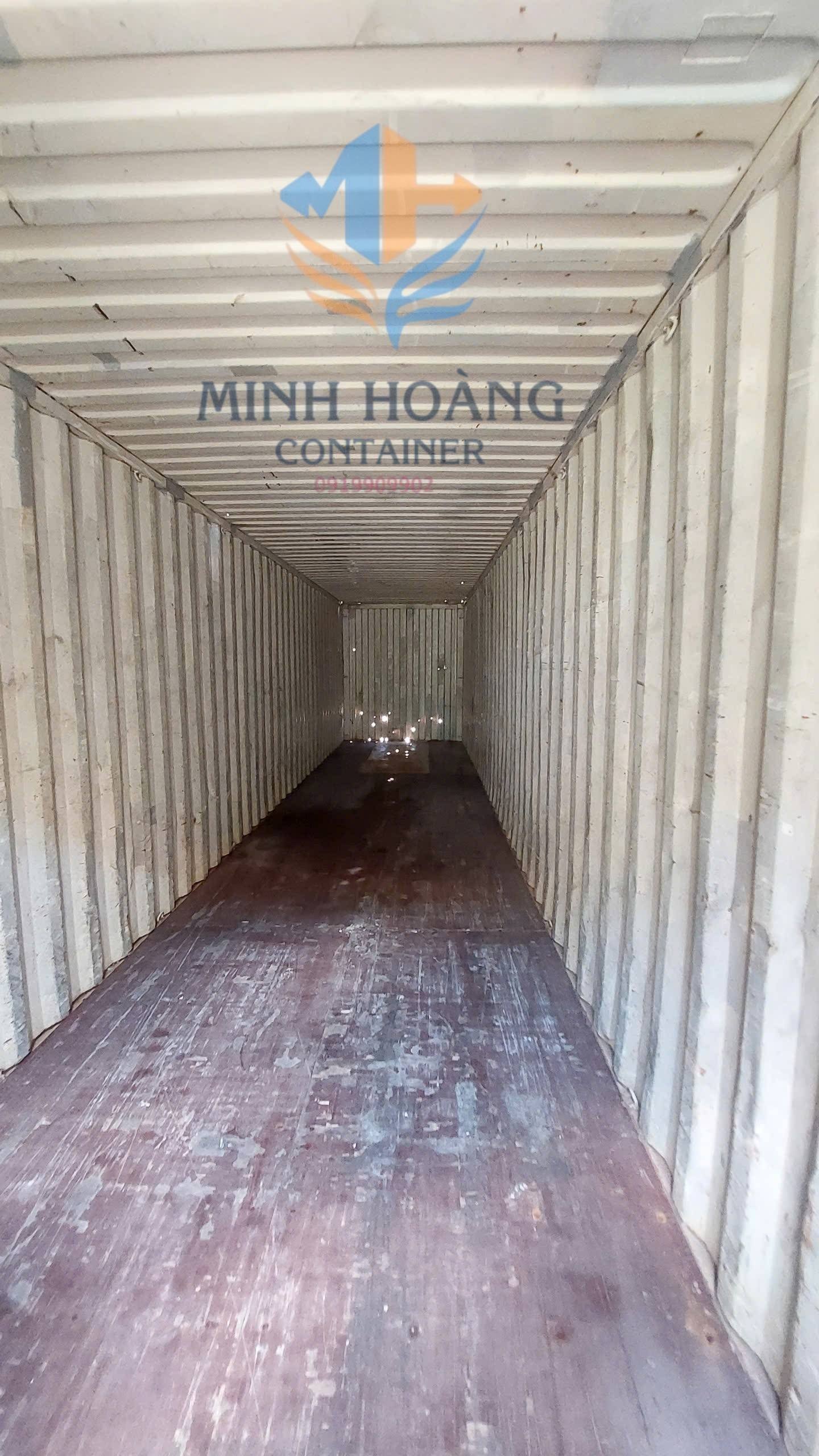 Container Kho 40 Feet Màu Đỏ Cao 2m9